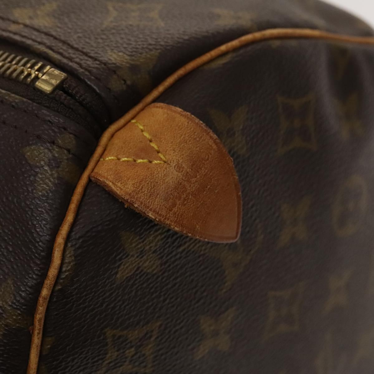 Louis Vuitton Keepall 60, Brown, Canvas, travel