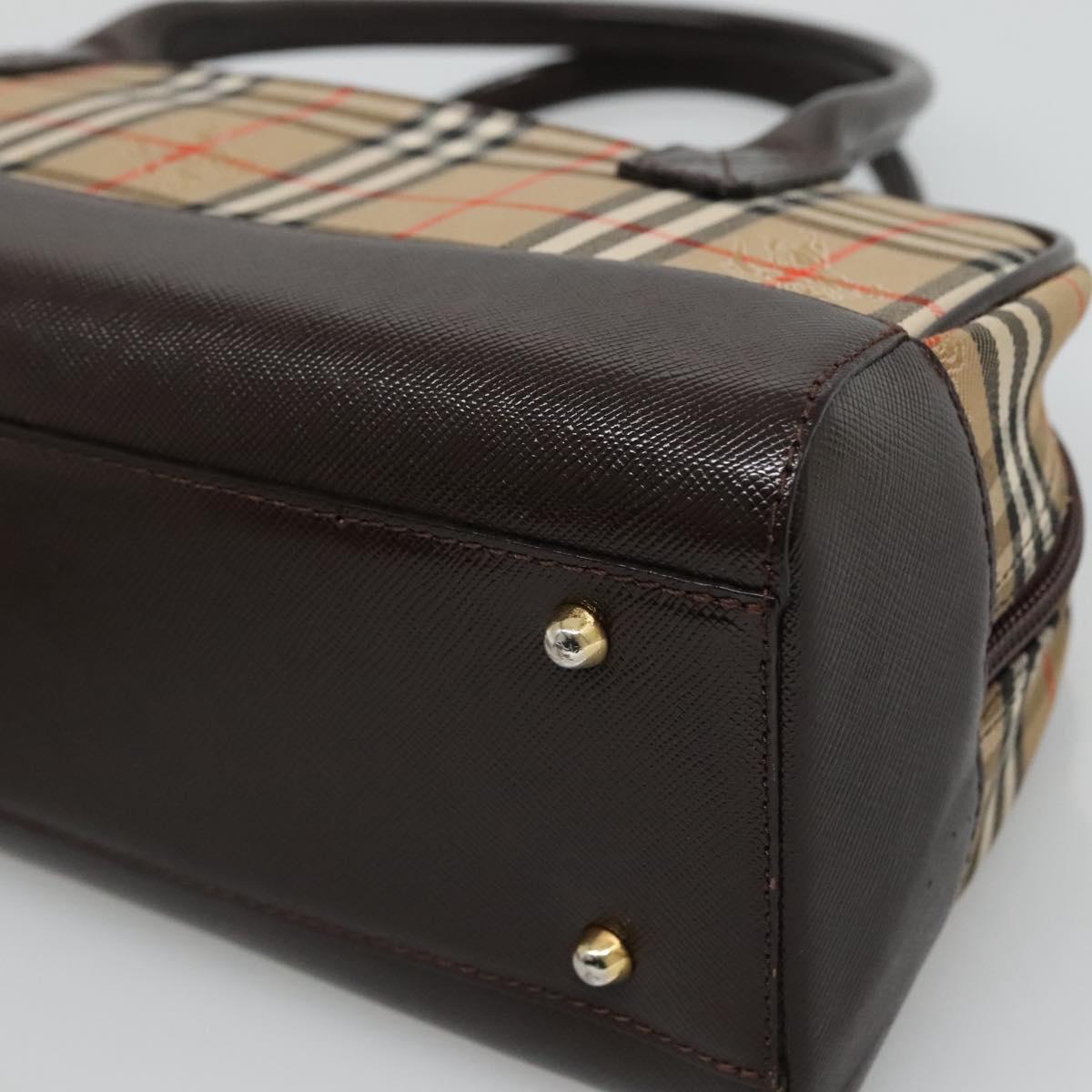 Burberry Nova Check, Beige, Canvas, handbag