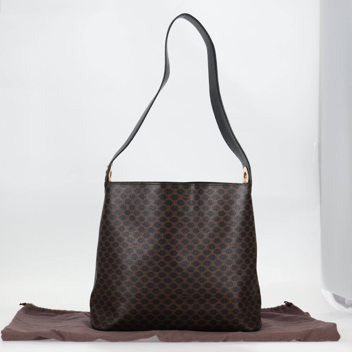 Céline Hobo, Black, Canvas, shoulder