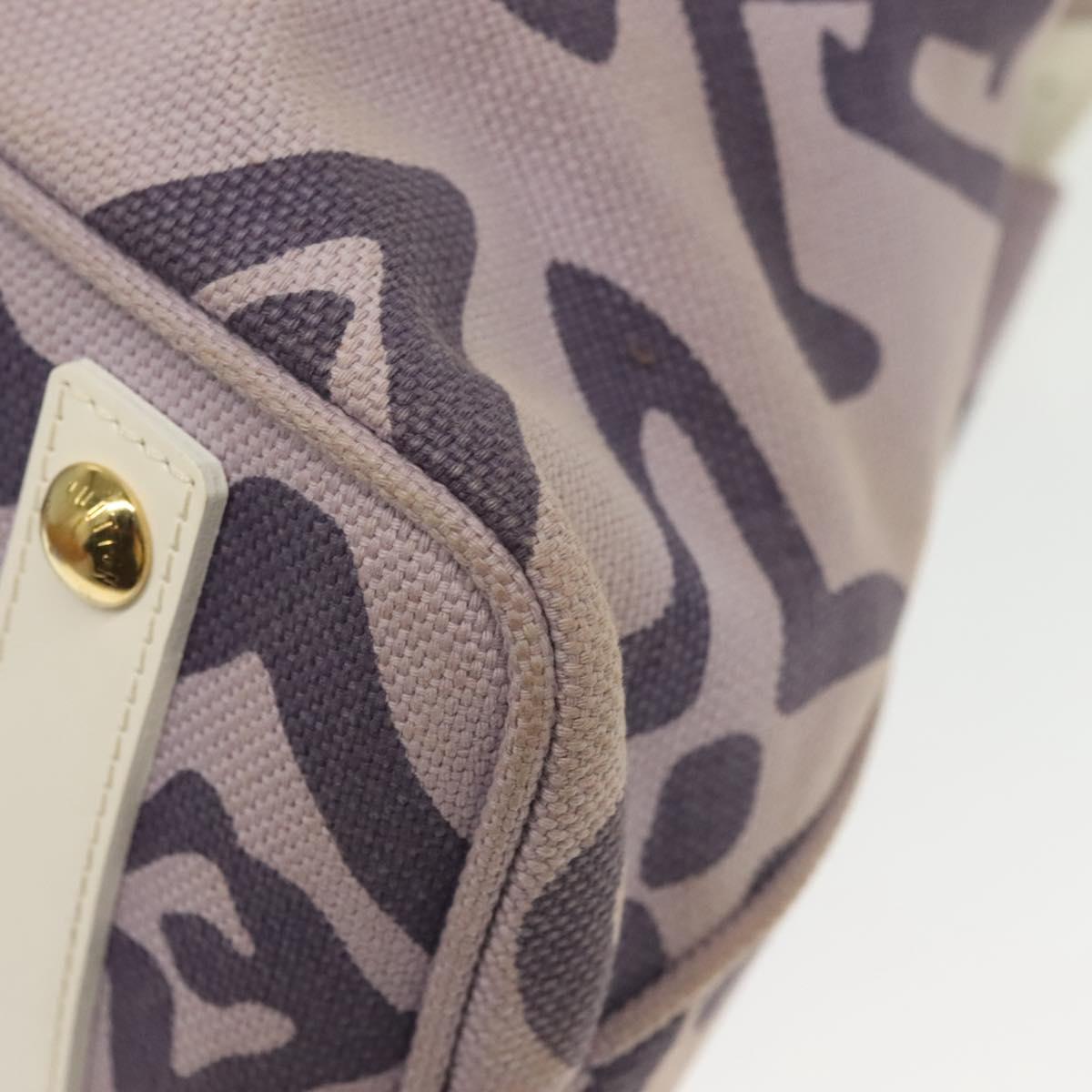 Louis Vuitton Tahitienne, Purple, Canvas, shoulder
