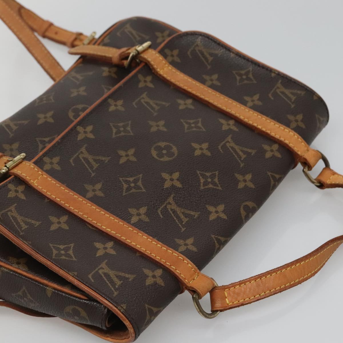 Louis Vuitton Marelle, Brown, Canvas, backpack
