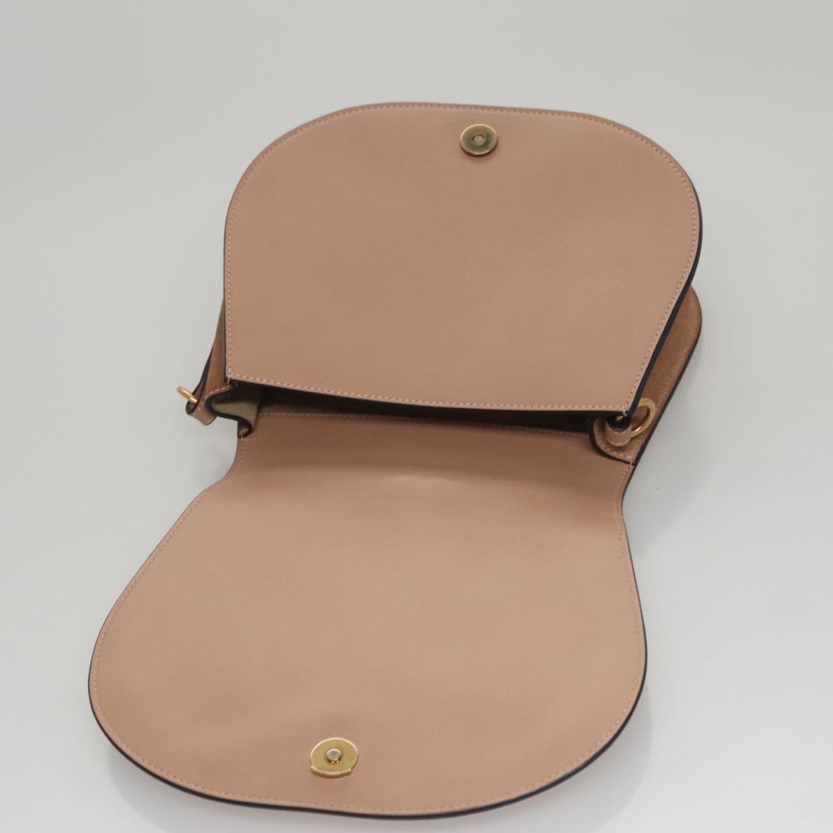Chloé Nile, Beige, Leather, handbag