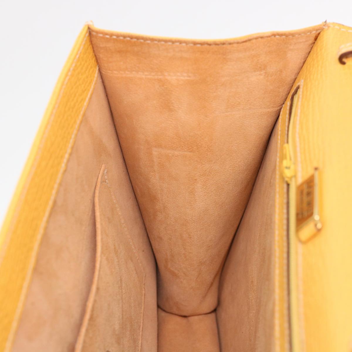 Loewe Barcelona, Yellow, Leather, handbag