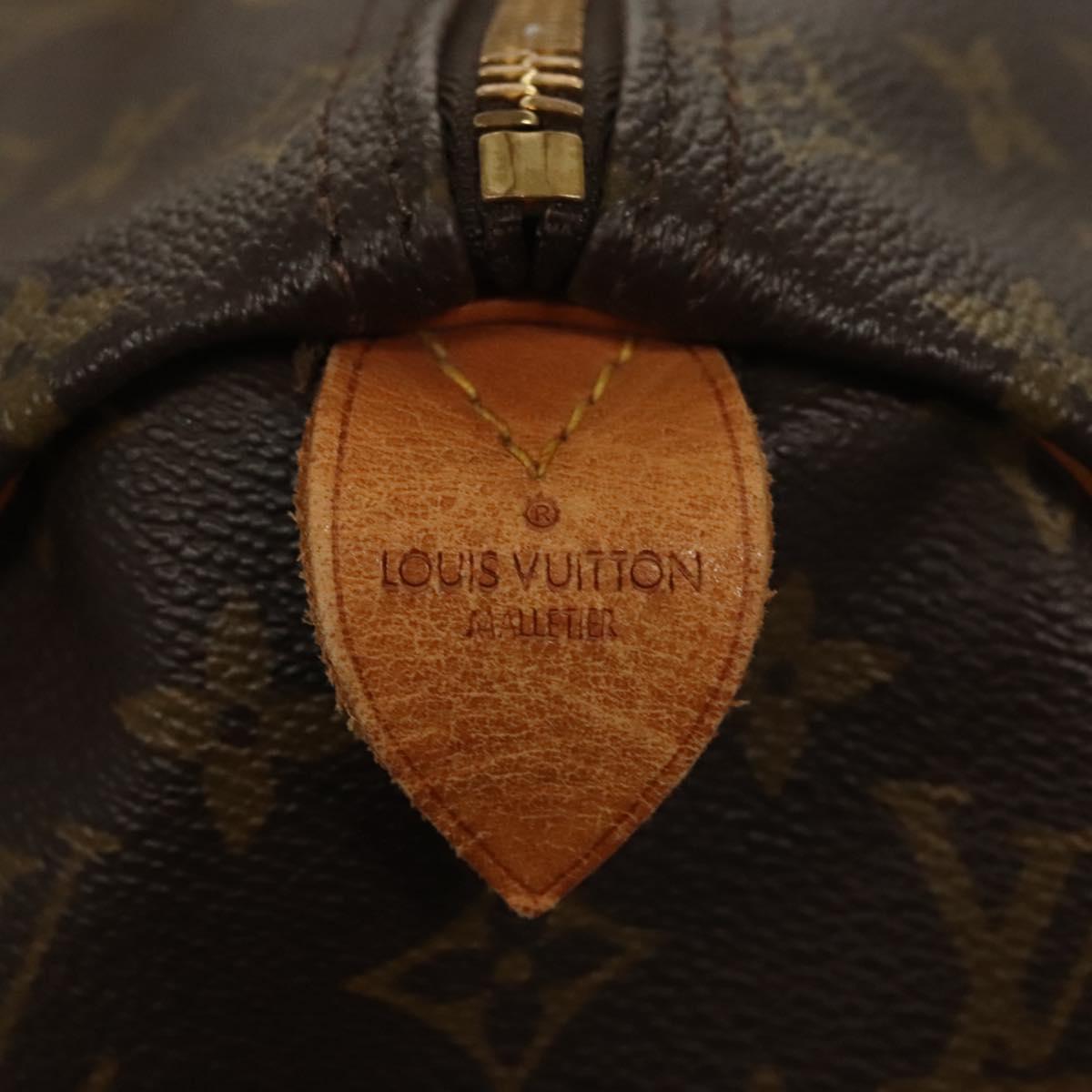 Louis Vuitton Keepall 45, Brown, Canvas, travel