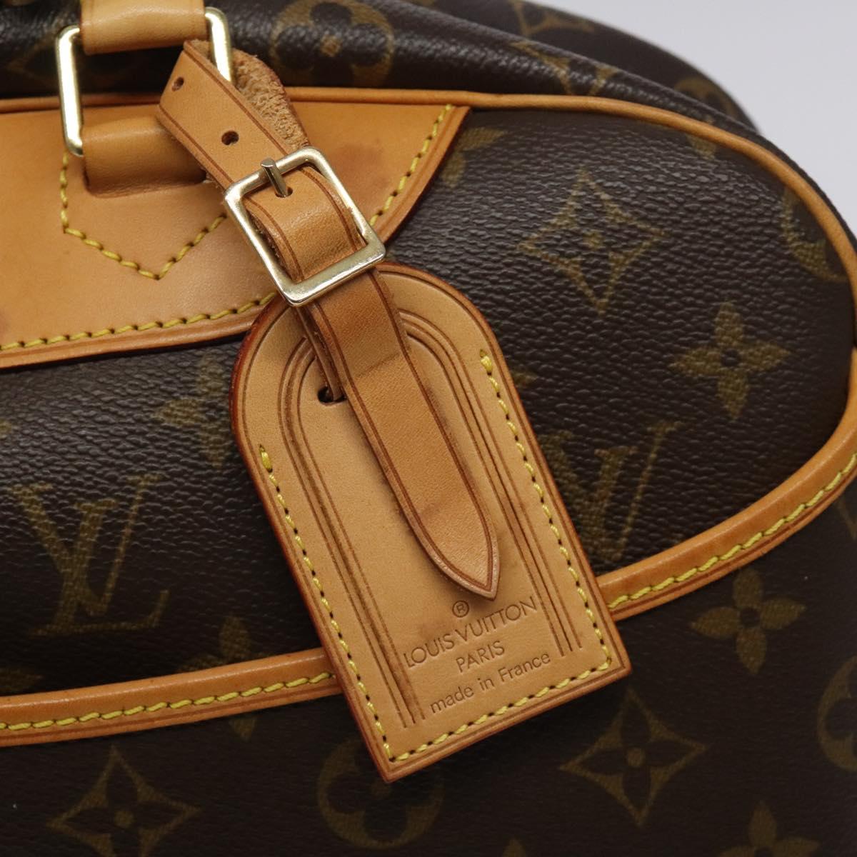 Louis Vuitton Deauville, Brown, Canvas, handbag