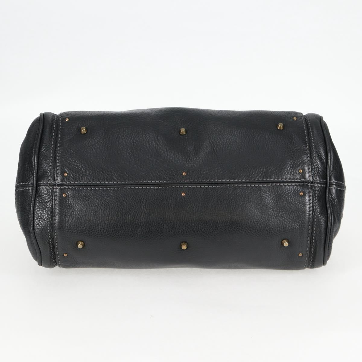 Chloé Paddington, Black, Leather, handbag