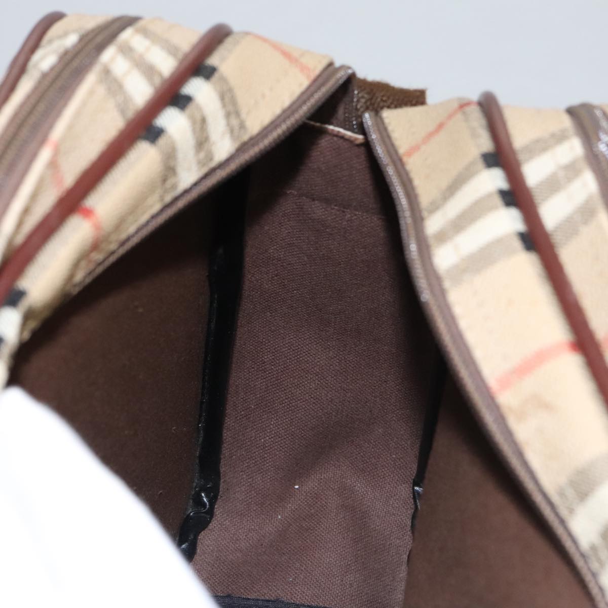 Burberry Nova Check, Beige, Canvas, shoulder