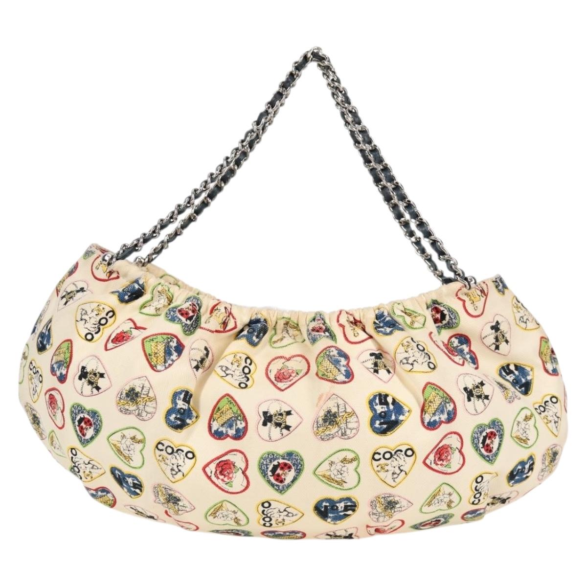 Chanel, Multicolour, Canvas, shoulder