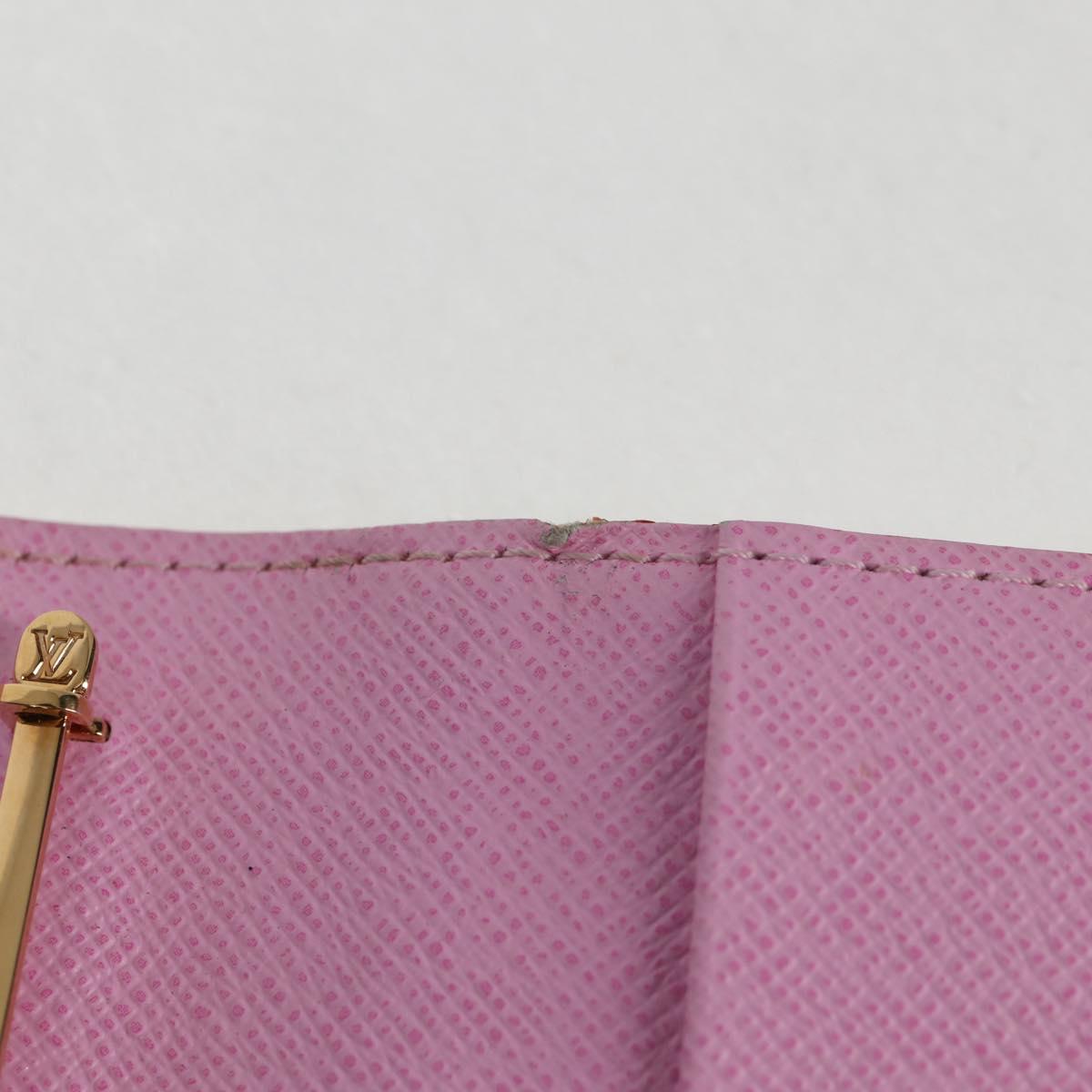 Louis Vuitton Agenda PM, White, Canvas, wallet