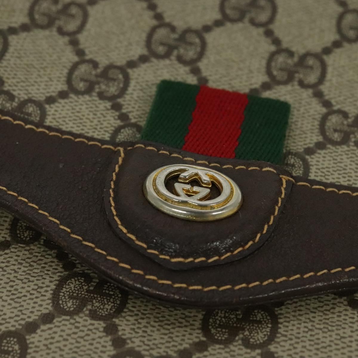 Gucci Ophidia, Beige, Canvas, shoulder