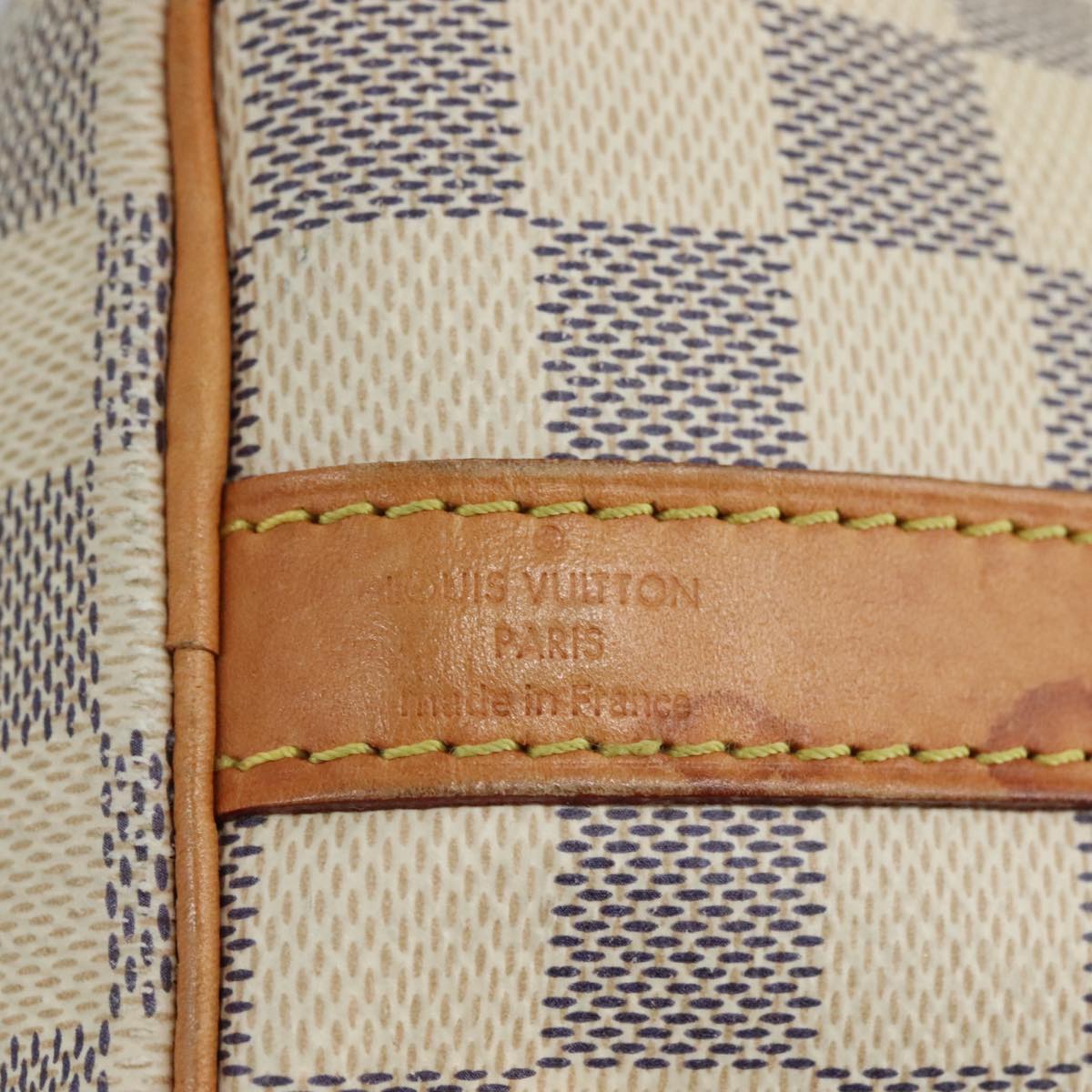 Louis Vuitton Speedy bandoulière 25, White, Canvas, handbag