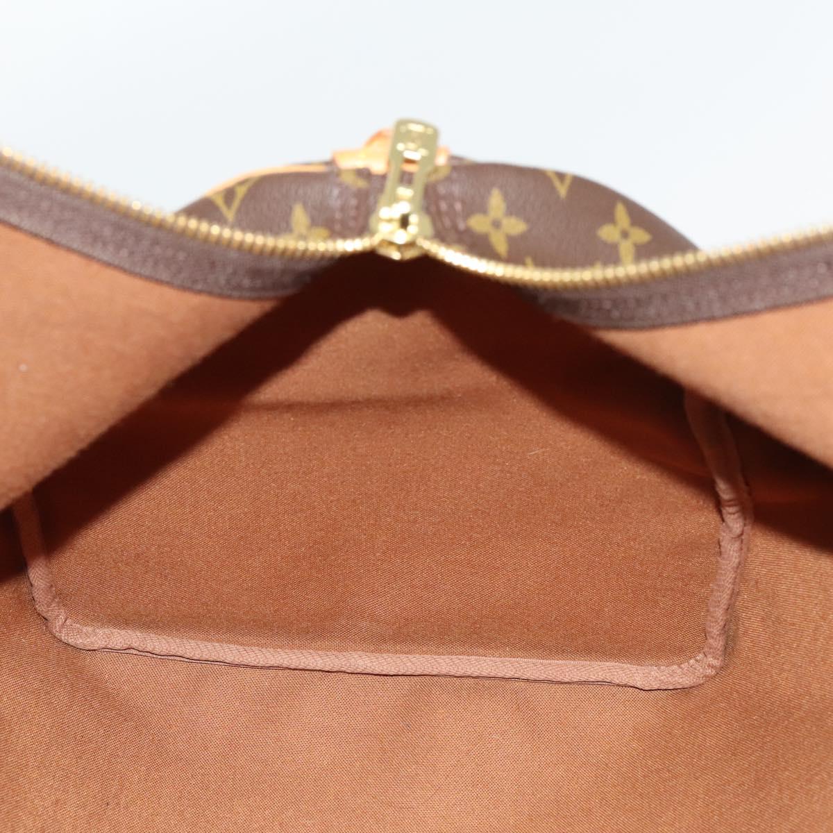 Louis Vuitton Keepall 55, Brown, Canvas, travel