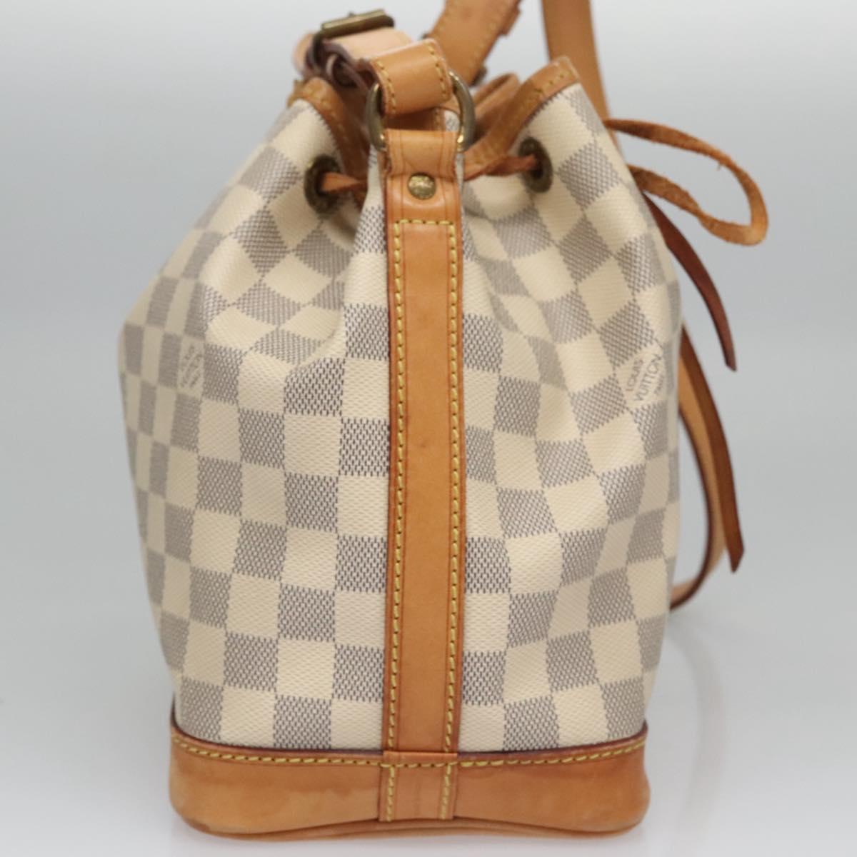 Louis Vuitton Noé BB, Grey, Canvas, shoulder