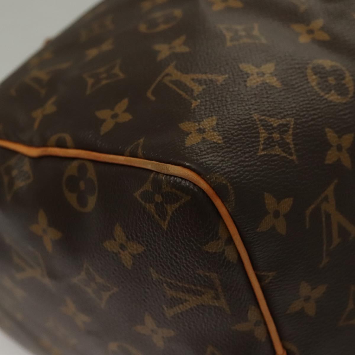 Louis Vuitton Speedy 30, Brown, Canvas, handbag