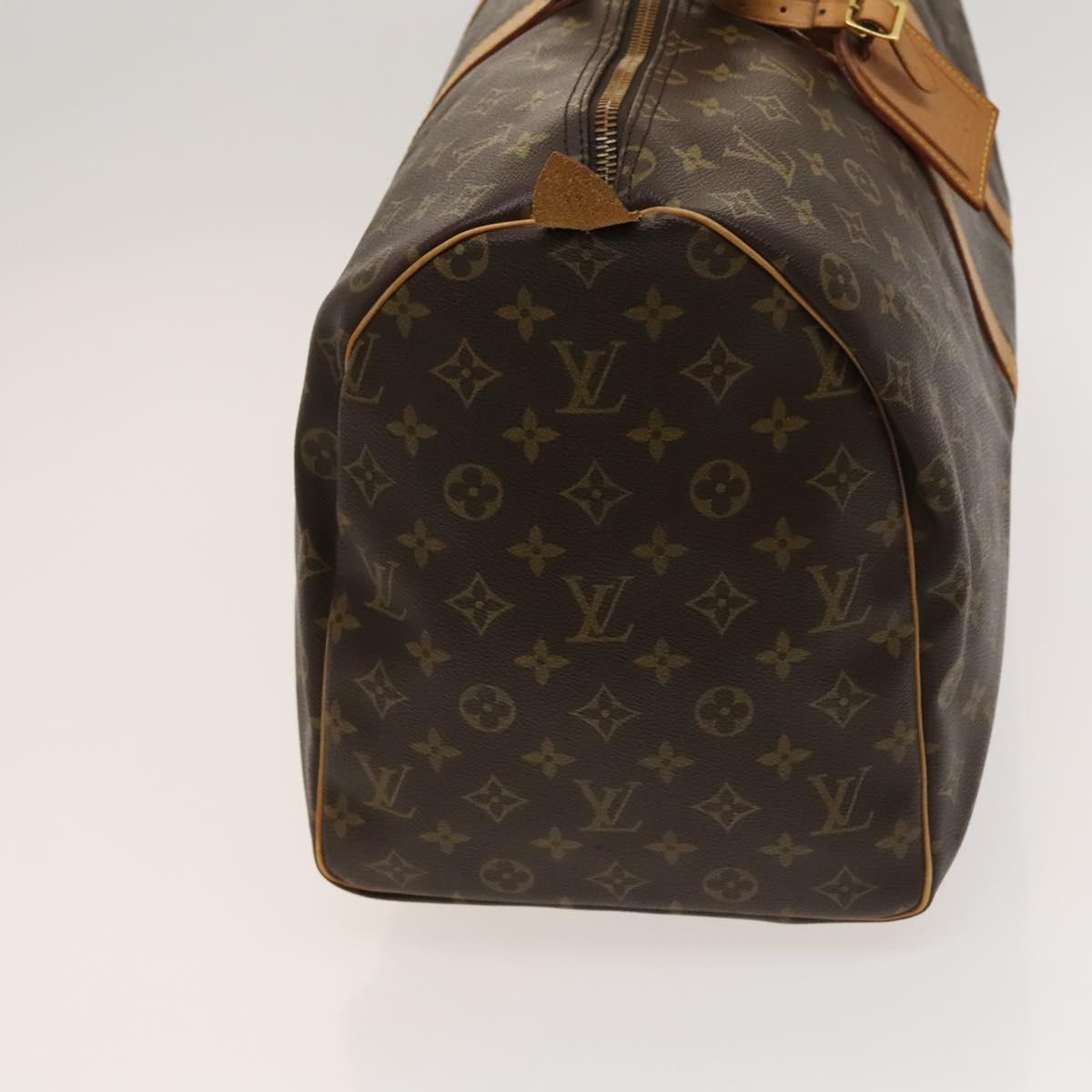 Louis Vuitton Keepall 50, Brown, Canvas, travel