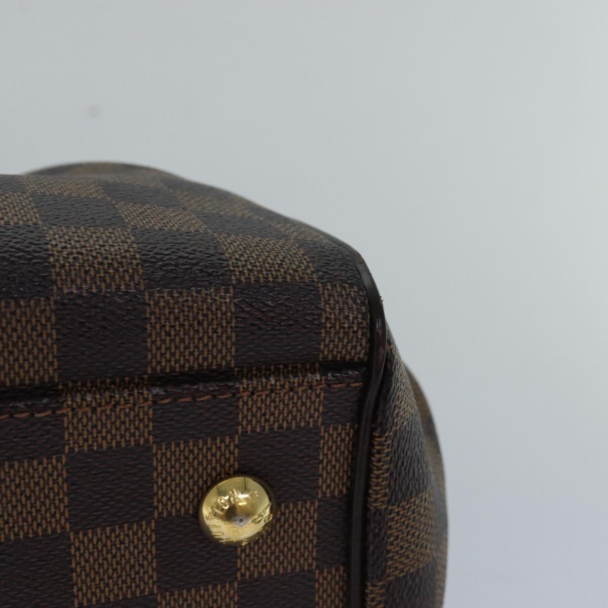 Louis Vuitton Trevi, Brown, Canvas, handbag