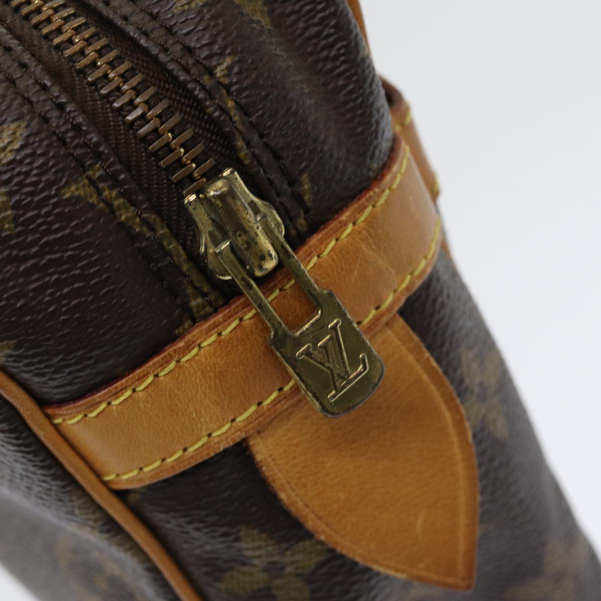Louis Vuitton Compiegne 28, Brown, Canvas, clutch