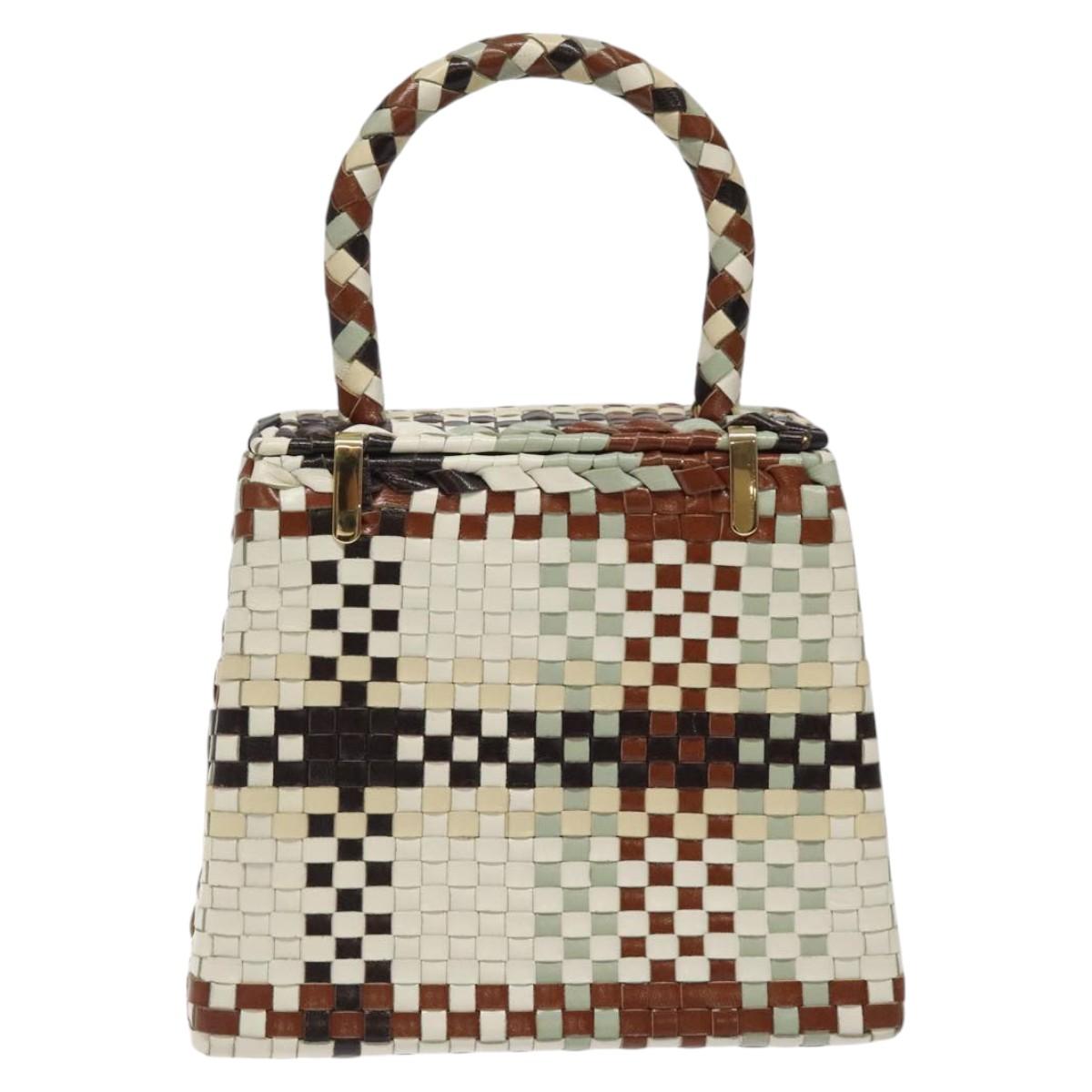 Salvatore Ferragamo Gancini, Multicolour, Leather, handbag