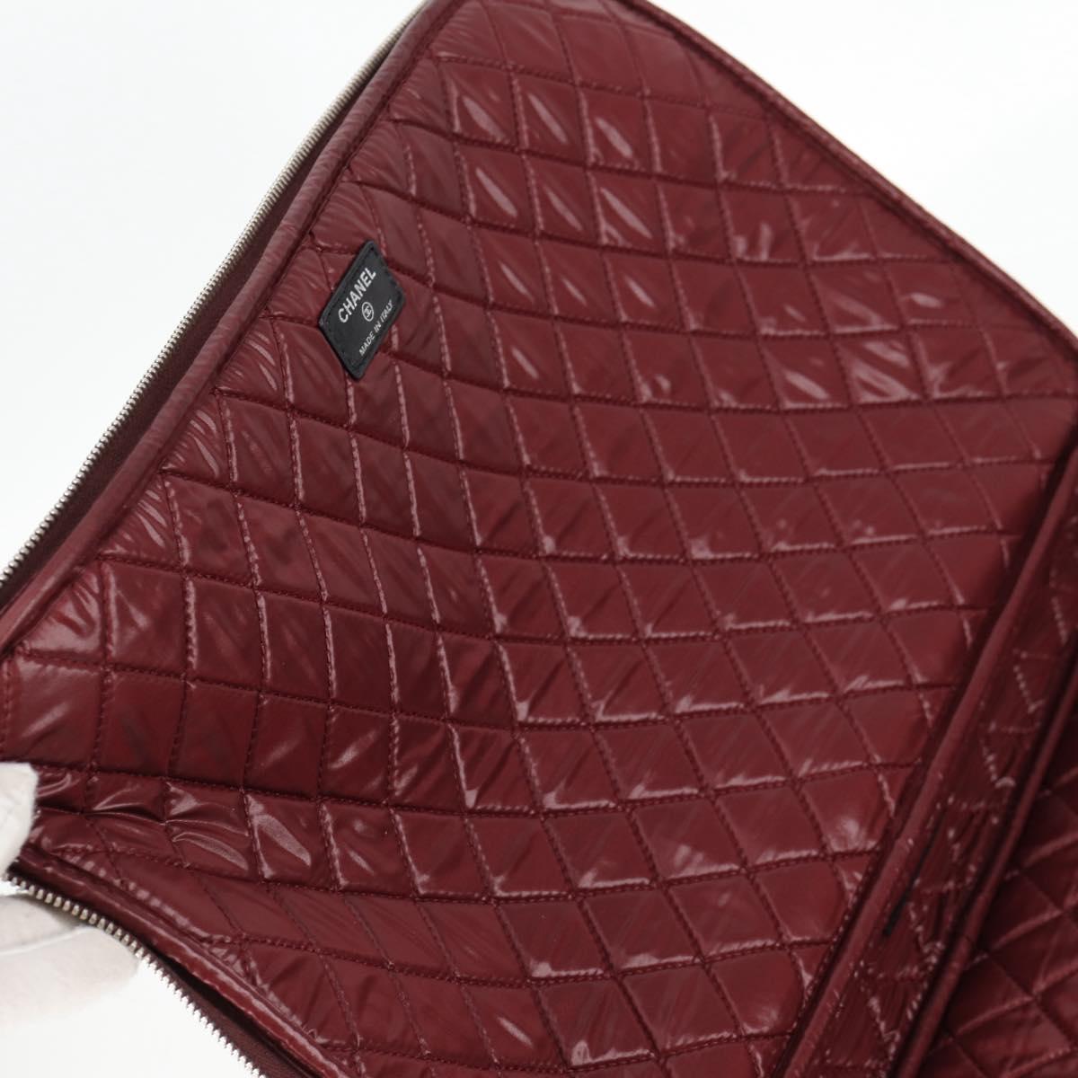Chanel Cc, Black, NYLON, clutch
