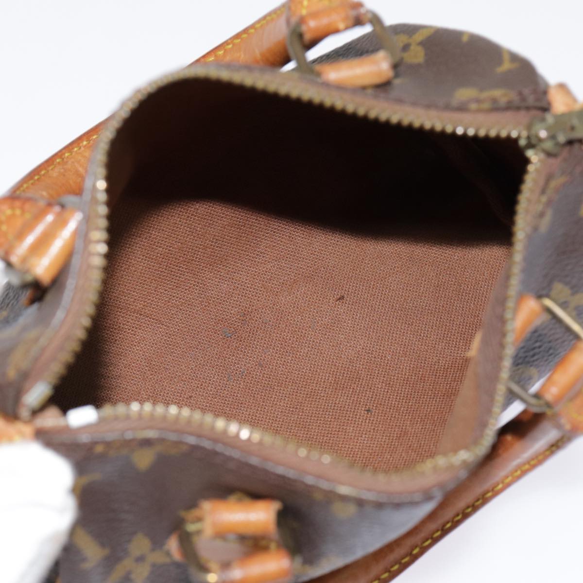 Louis Vuitton Mini speedy, Blue, Canvas, handbag