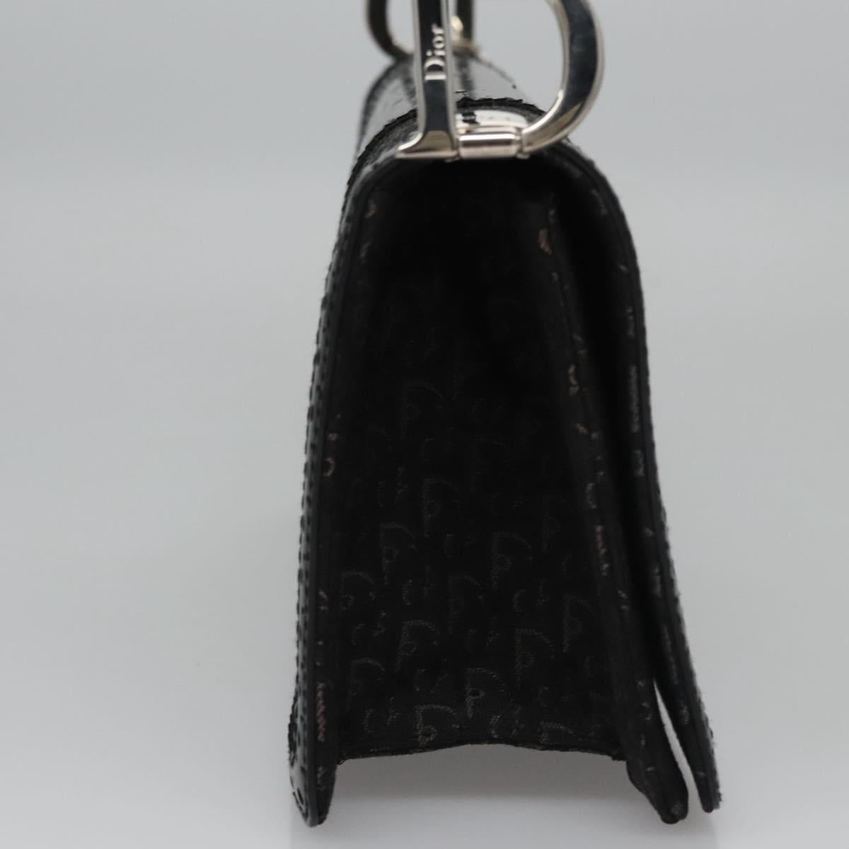 Dior Trotter, Black, Canvas, shoulder
