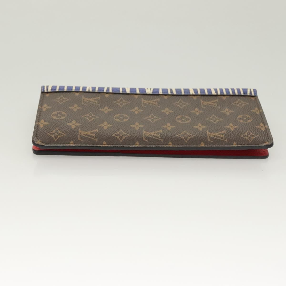 Louis Vuitton Brazza, Brown, Canvas, wallet