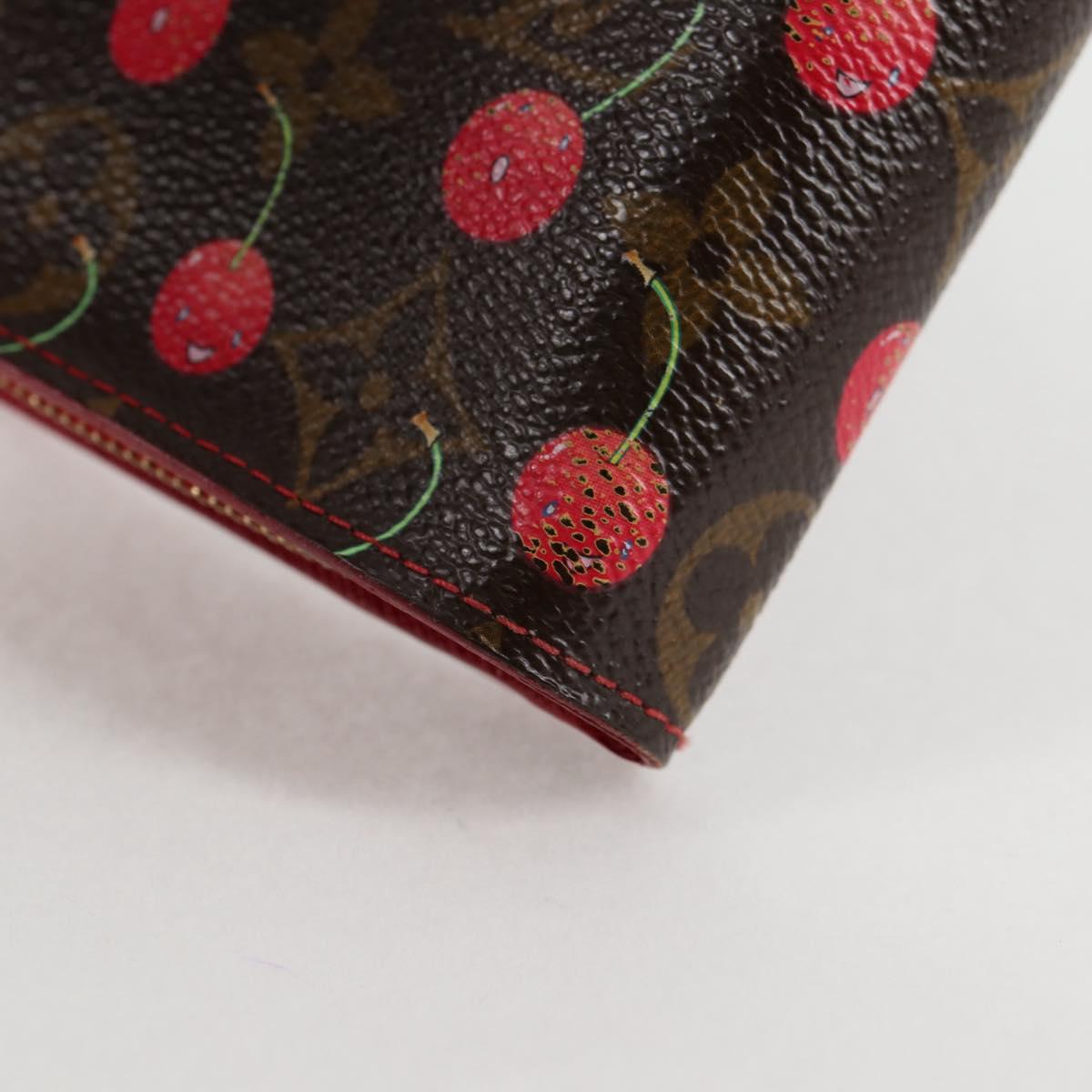Louis Vuitton Compact zip, Brown, Canvas, wallet
