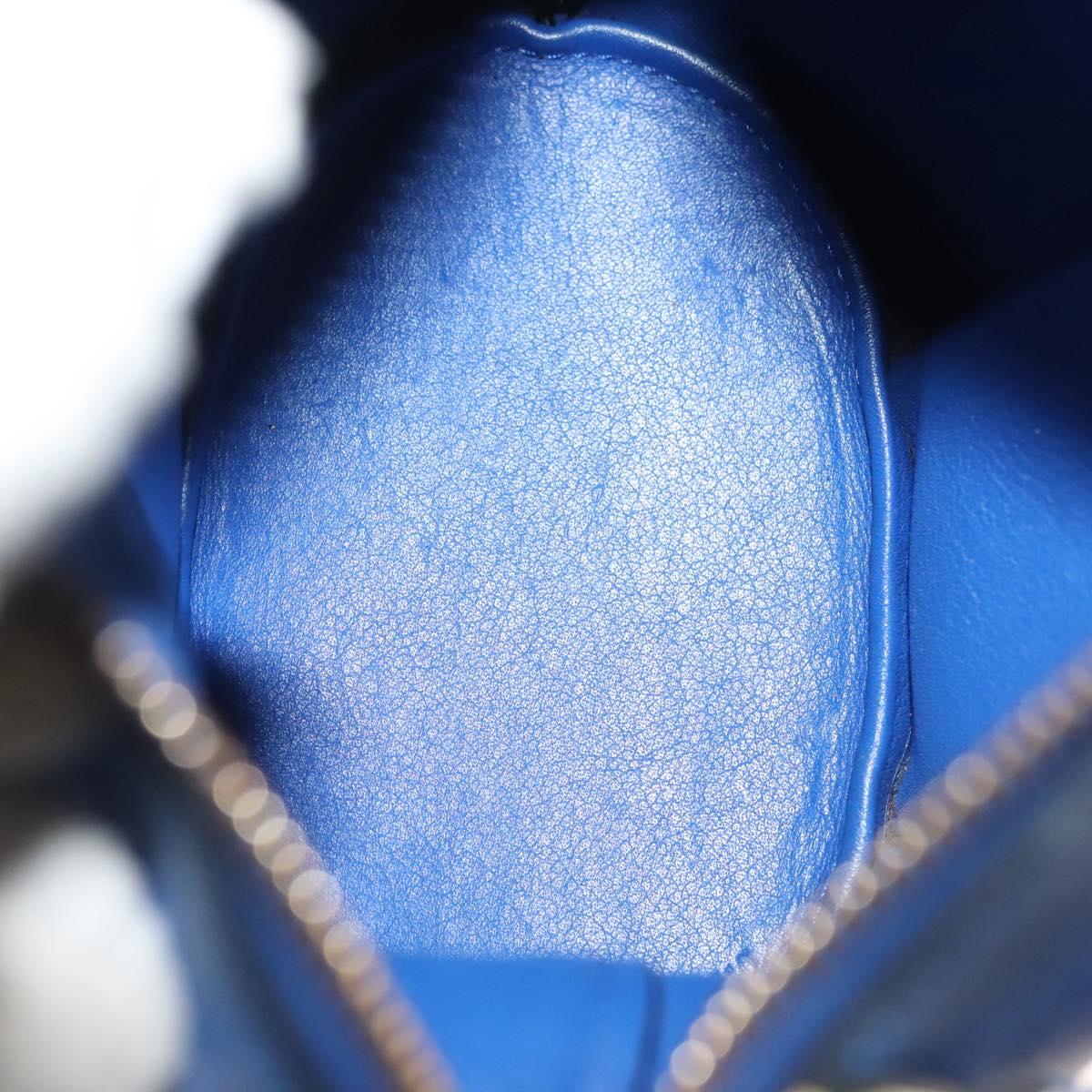 Loewe Elephant, Blue, Leather, handbag
