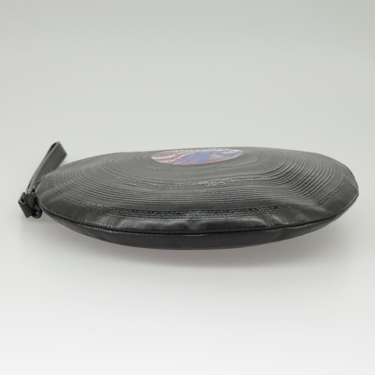 Louis Vuitton Pochette, Black, Leather, clutch