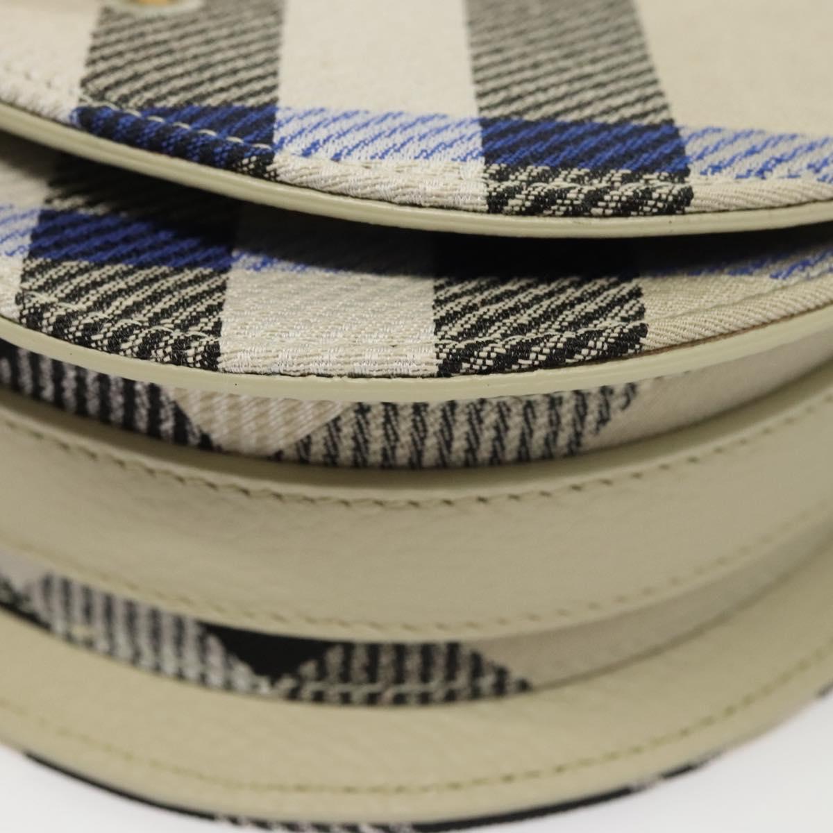 Burberry, Grey, Canvas, shoulder