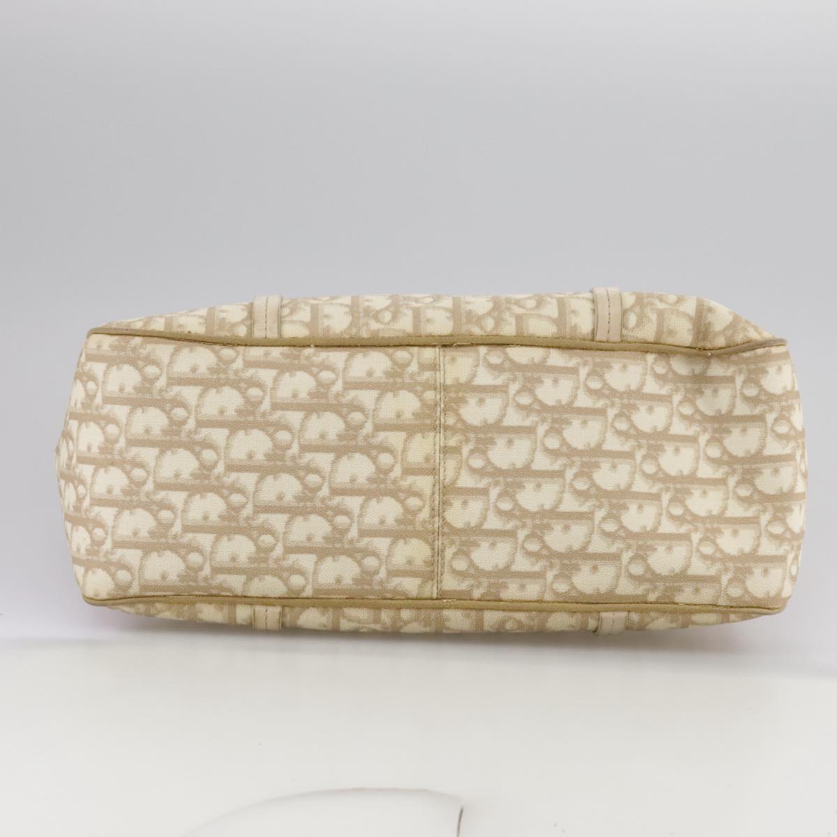 Dior Romantique, Beige, Canvas, shoulder