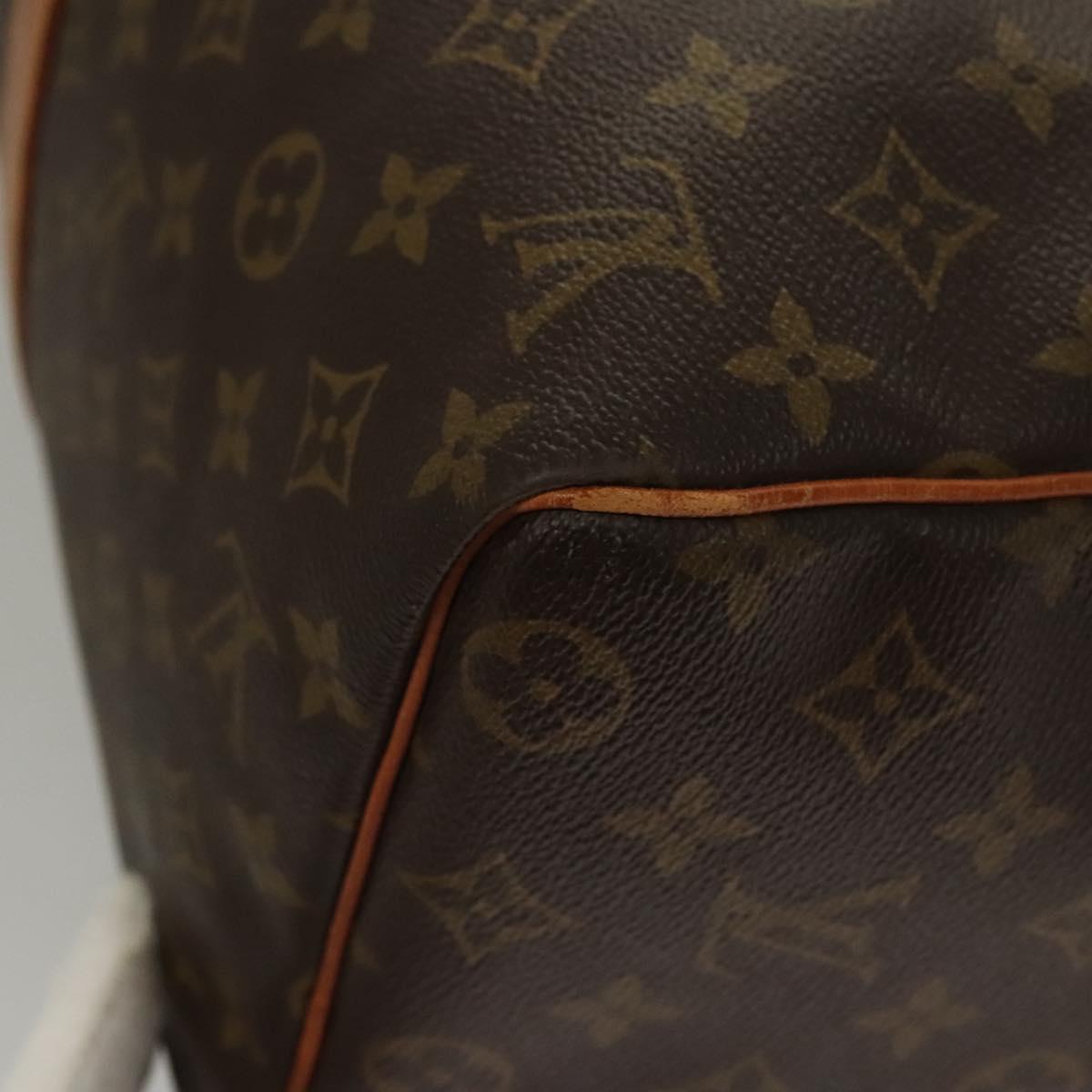Louis Vuitton Keepall 45, Brown, Canvas, travel