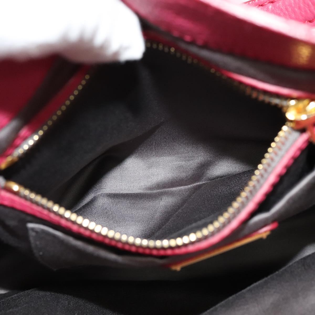 Miu Miu Vitello, Pink, Leather, handbag