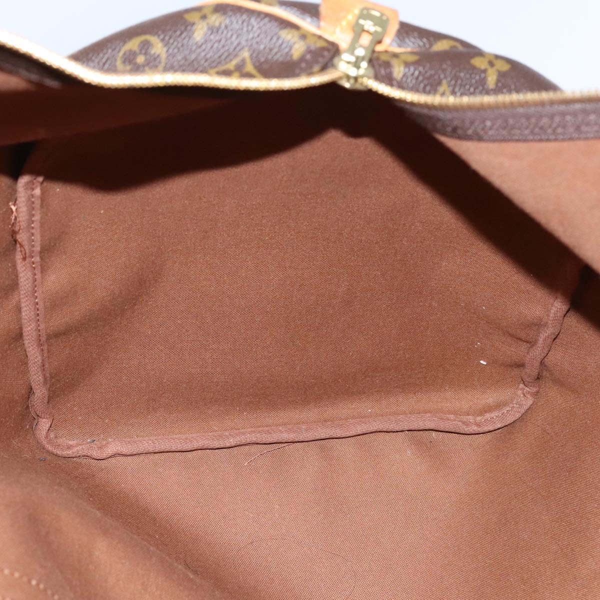 Louis Vuitton Keepall 60, Brown, Canvas, travel