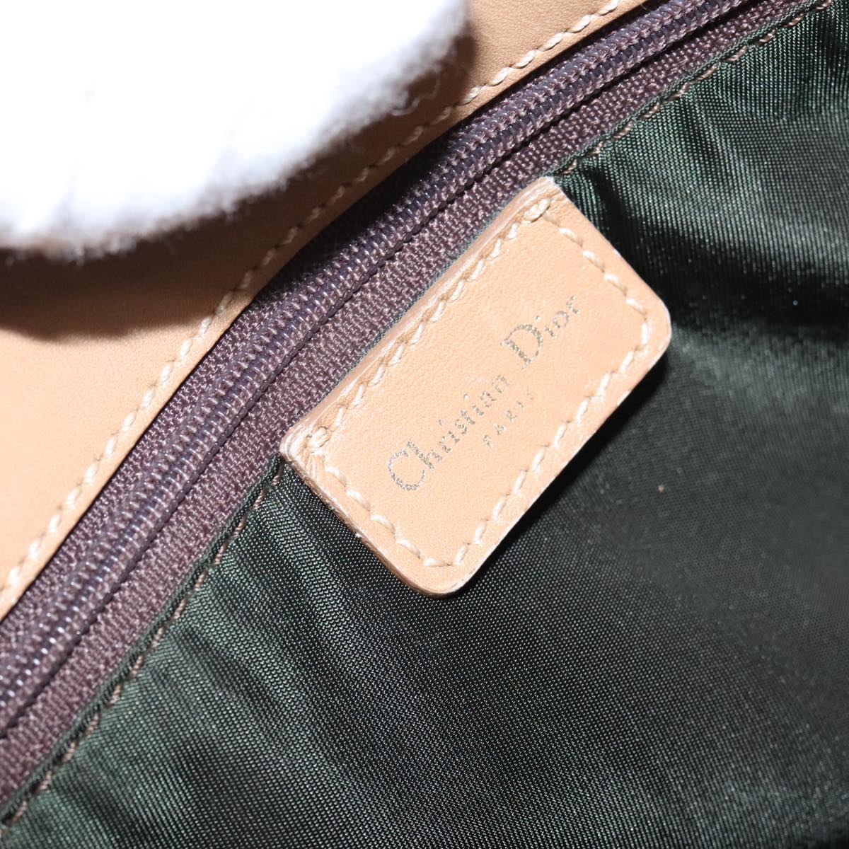 Dior Trotter, Brown, Canvas, handbag