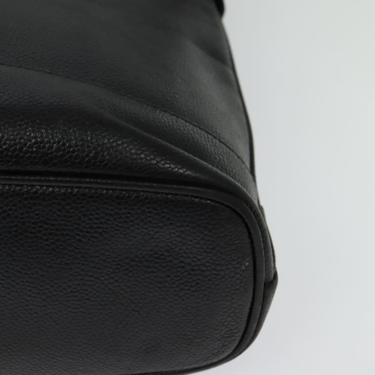 Chanel Cc, Black, Leather, shoulder