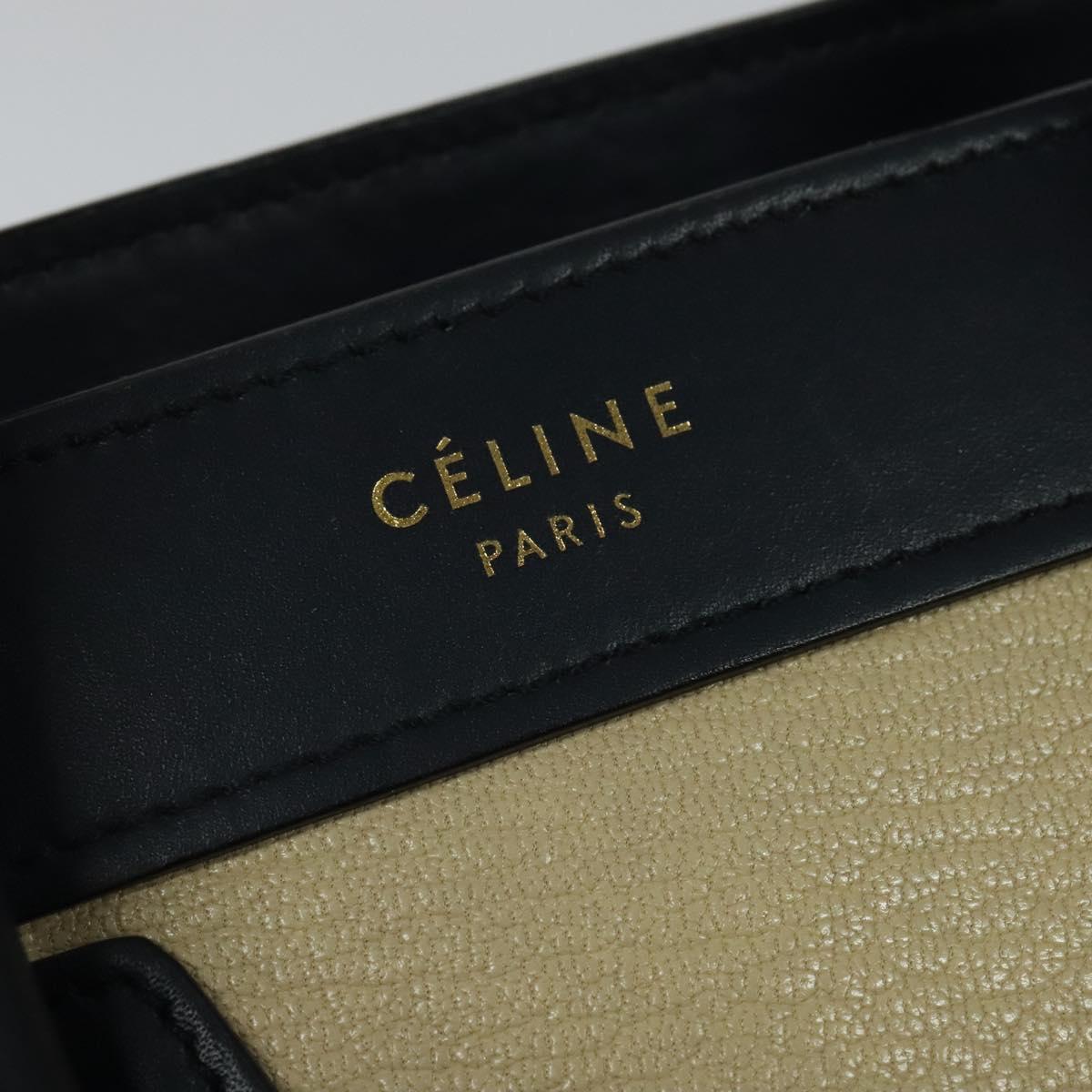 Céline Luggage, Beige, Leather, handbag