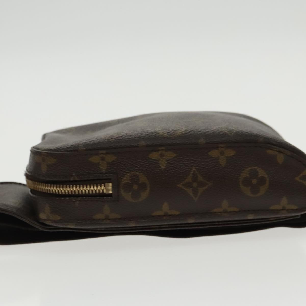 Louis Vuitton Geronimos, Brown, Canvas, shoulder