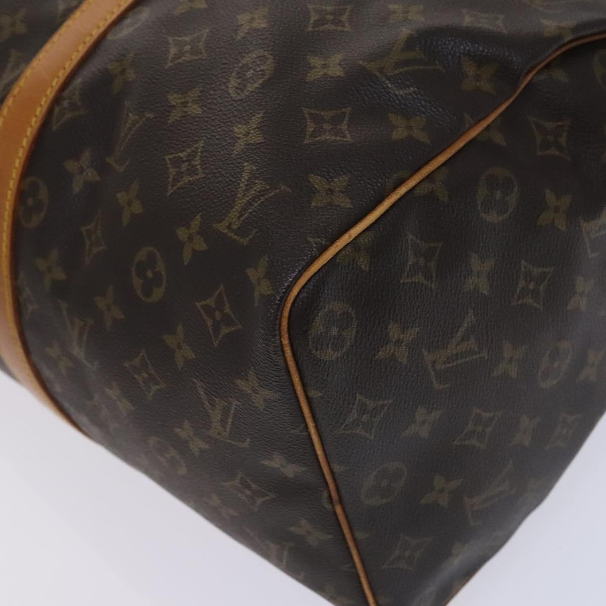 Louis Vuitton Keepall 45, Brown, Canvas, travel