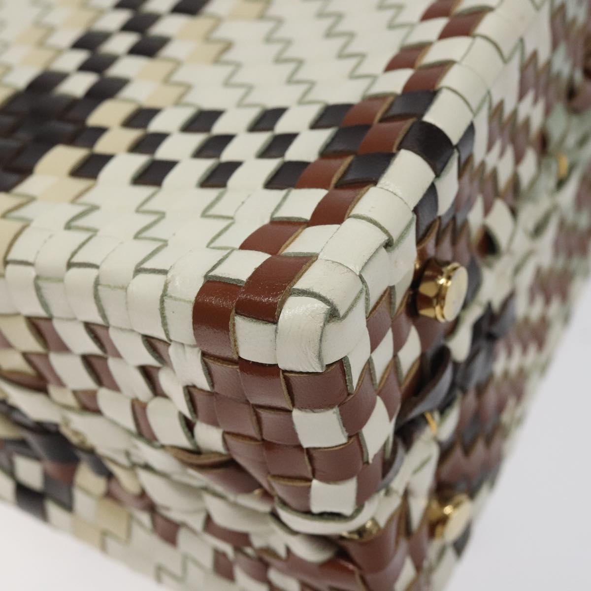 Salvatore Ferragamo Gancini, Multicolour, Leather, handbag