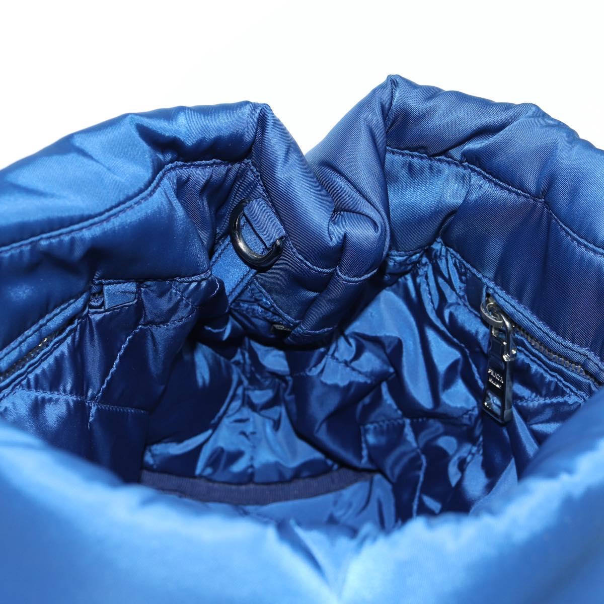 Prada Re-Nylon, Blue, NYLON, handbag