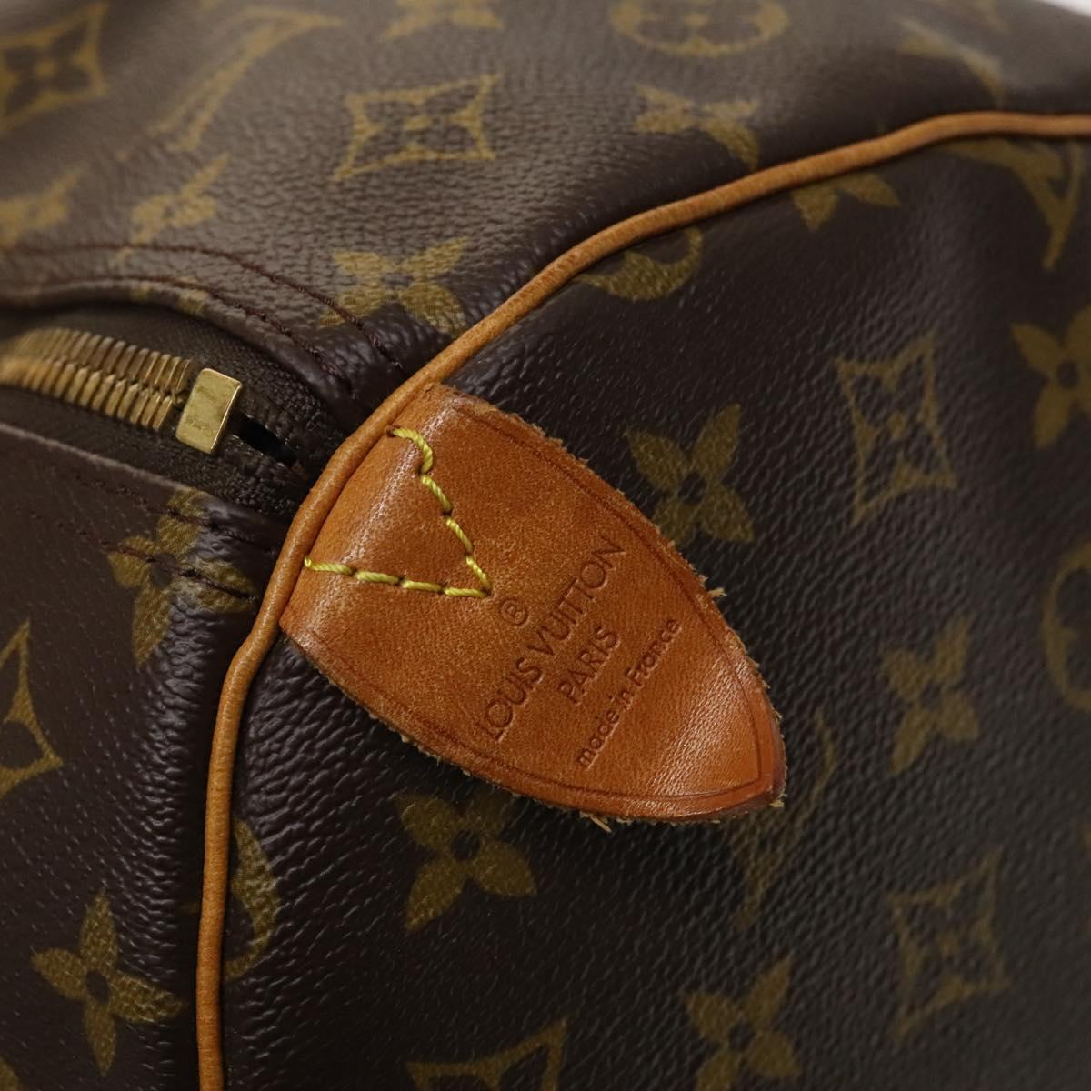 Louis Vuitton Keepall 60, Brown, Canvas, travel