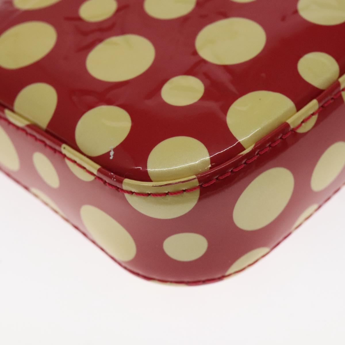 Louis Vuitton Pochette Accessoire, Red, Patent Leather, clutch