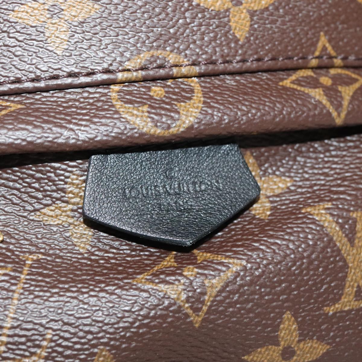 Louis Vuitton Palm Springs mini, Brown, Canvas, backpack