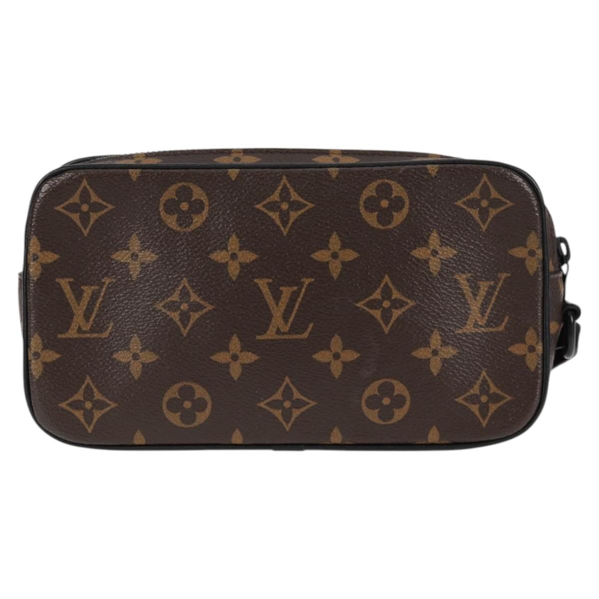 Louis Vuitton Volga, Brown, Canvas, clutch