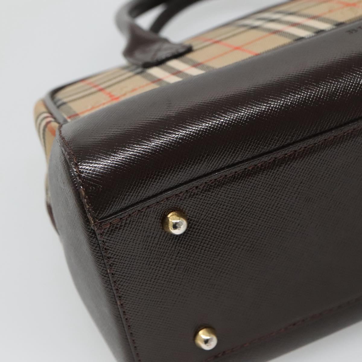 Burberry Nova Check, Beige, Canvas, handbag