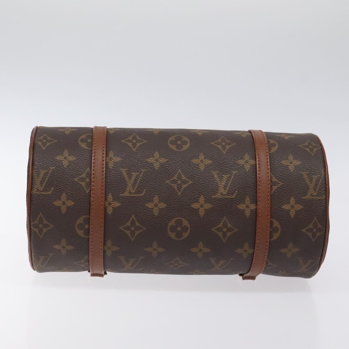 Louis Vuitton Papillon 26, Black, Canvas, handbag