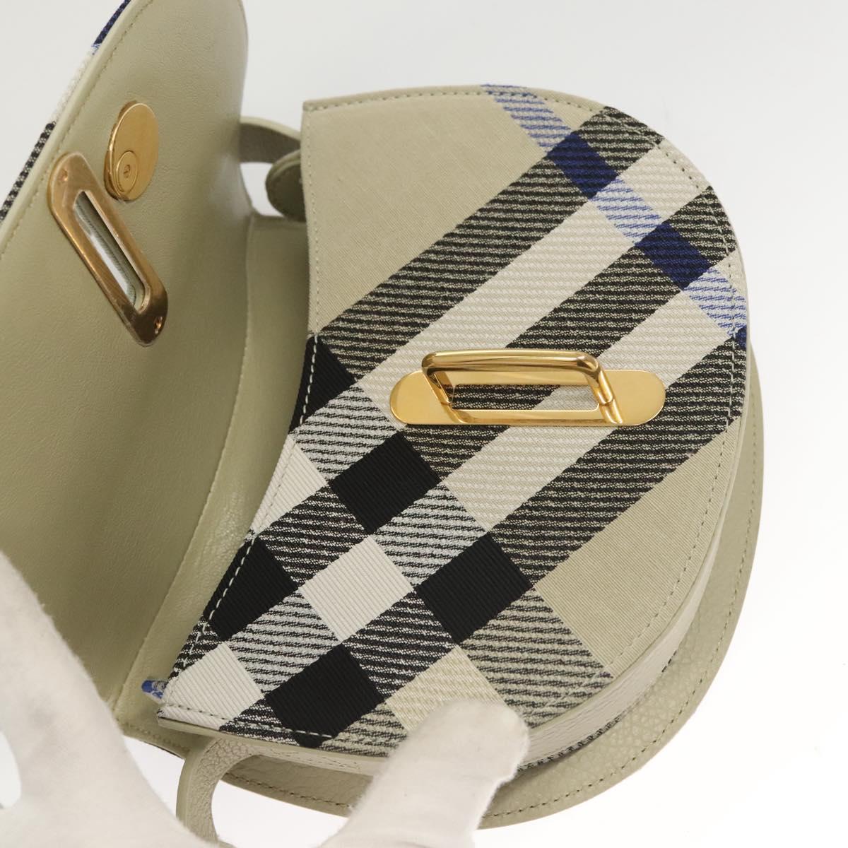 Burberry, Grey, Canvas, shoulder