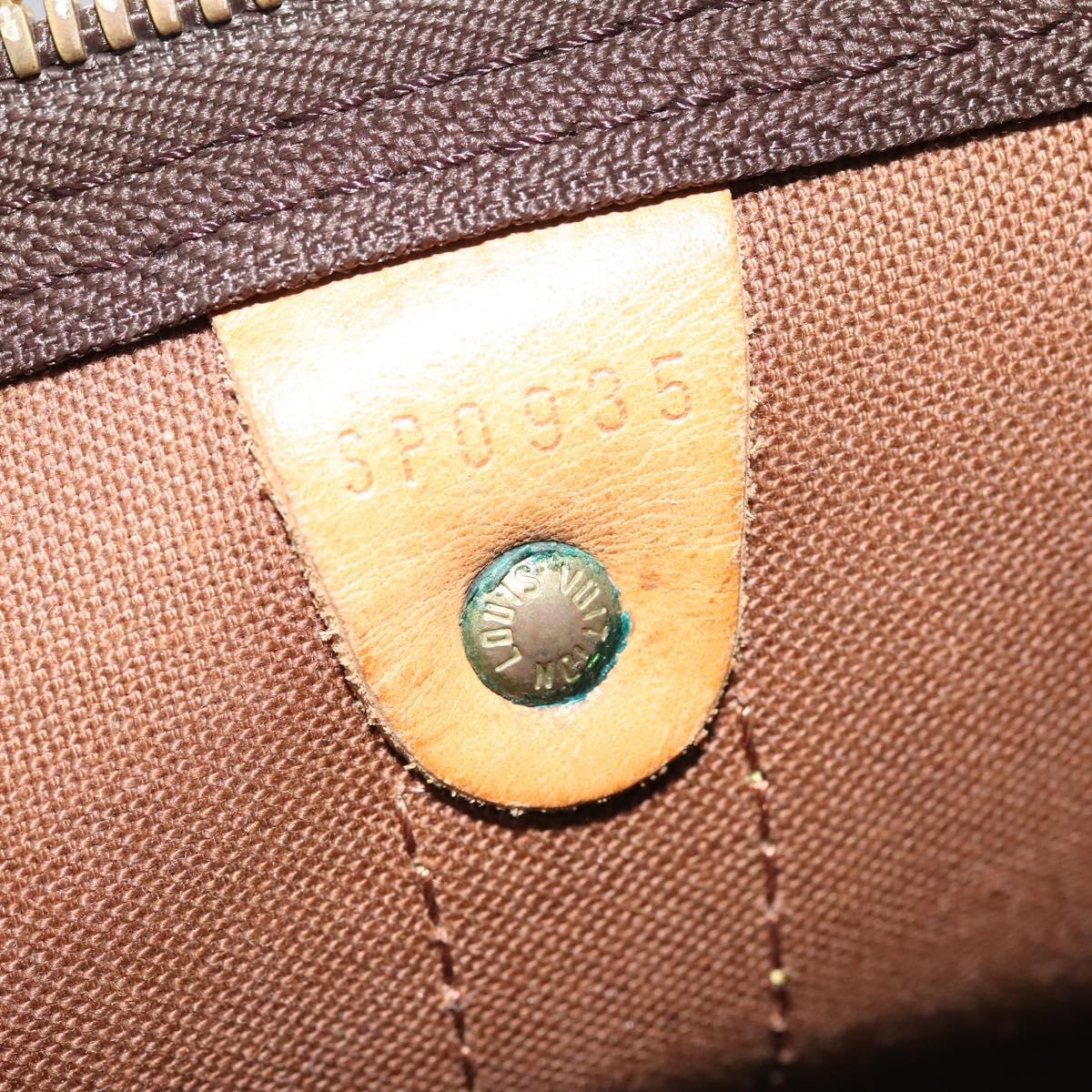 Louis Vuitton Keepall 60, Brown, Canvas, travel