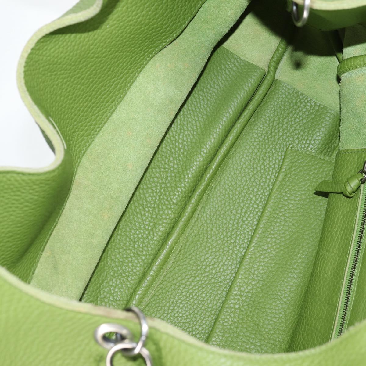 Bottega Veneta, Green, Leather, shoulder